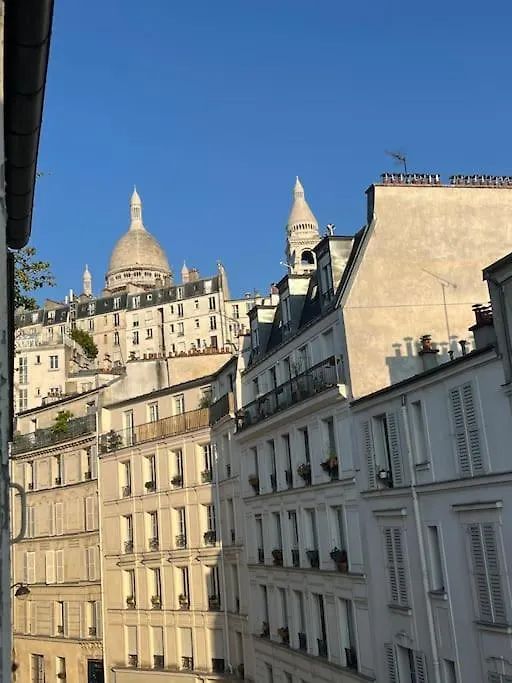 Magnifique 2P Avec Vue Sur Le Sacre Coeur Διαμέρισμα Παρίσι 0*,  Γαλλία