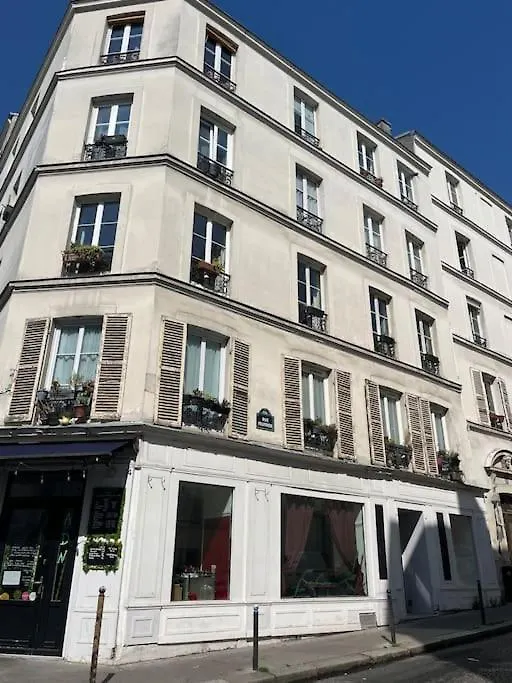 Apartmán Magnifique 2P Avec Vue Sur Le Sacre Coeur Paříž