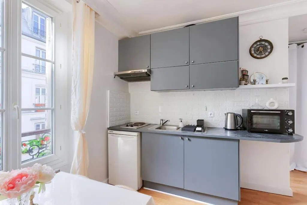Apartmán Magnifique 2P Avec Vue Sur Le Sacre Coeur Paříž 0*,  Francie
