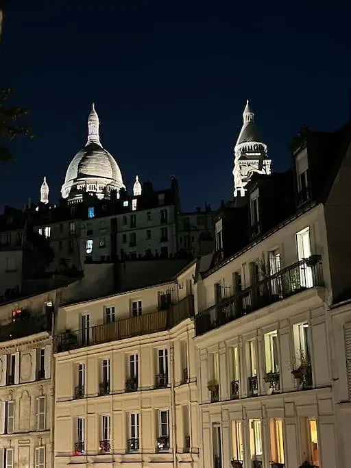 Apartmán Magnifique 2P Avec Vue Sur Le Sacre Coeur Paříž