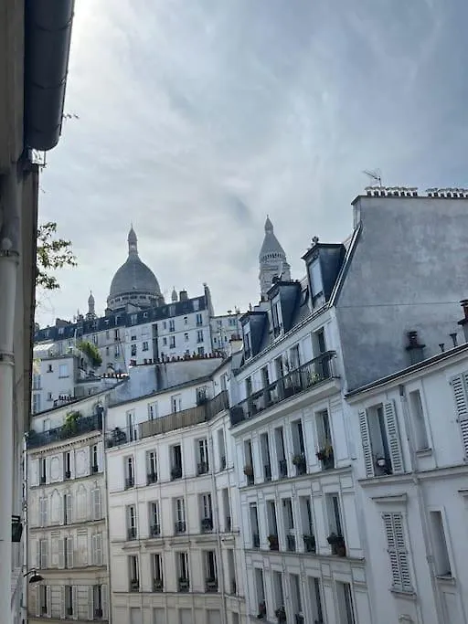 Magnifique 2P Avec Vue Sur Le Sacre Coeur Apartment Paris
